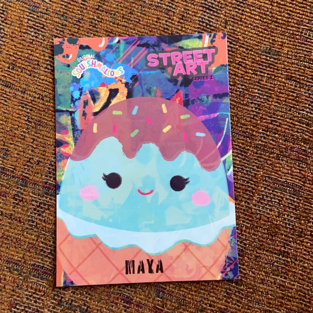 Maya Street Art Squishmallow Trading Cards